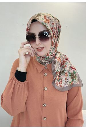 Buket Modeli Soft Eşarp Kod:13