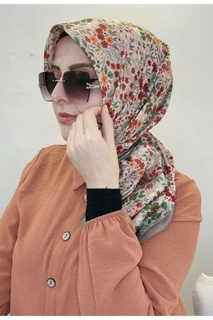 Buket Modeli Soft Eşarp Kod:13