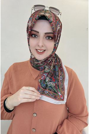 Etro Desen Soft Eşarp Kod:8753-24