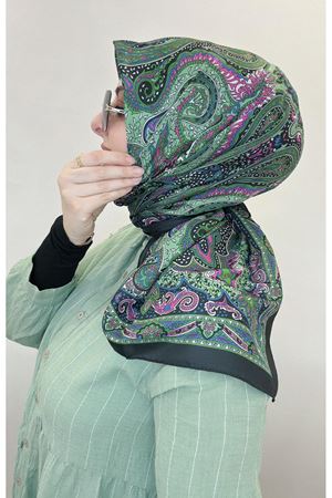 Etro Desen Soft Eşarp Kod:8753-9