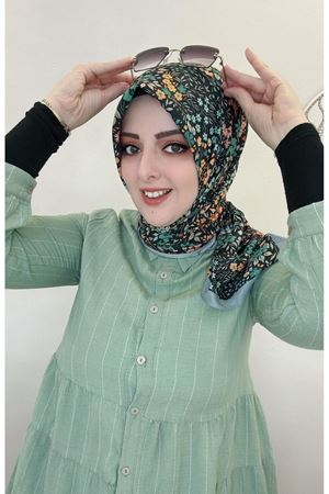 Buket Modeli Soft Eşarp Kod:04
