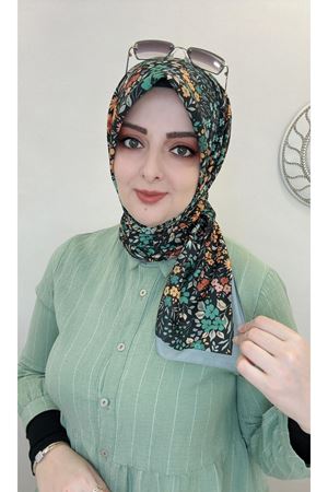 Buket Modeli Soft Eşarp Kod:04