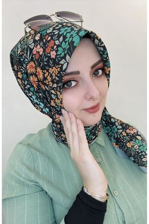 Buket Modeli Soft Eşarp Kod:04