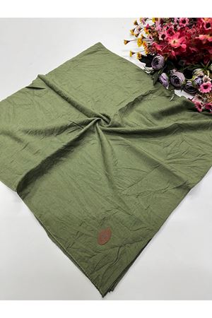 Pamuk Vual Eşarp Haki