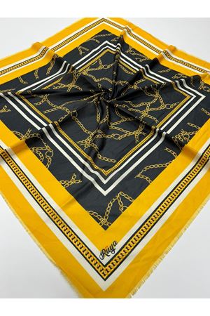 Rüya Koton Eşarp Zincir Desen 