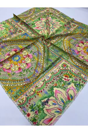 Rüya Koton Eşarp Etro Desen 