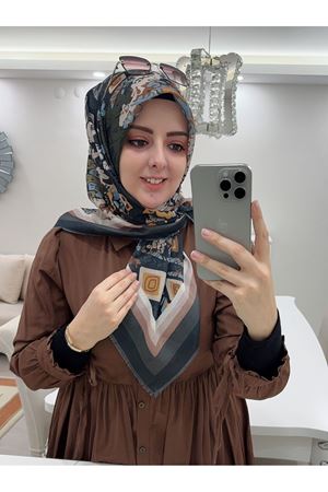 Rüya Koton Eşarp Mavera Modeli