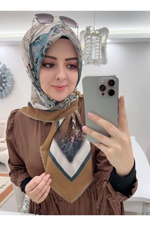 Rüya Koton Eşarp İzel Modeli