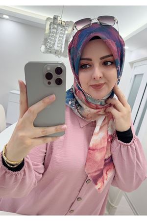 Rüya Koton Eşarp Yağmur