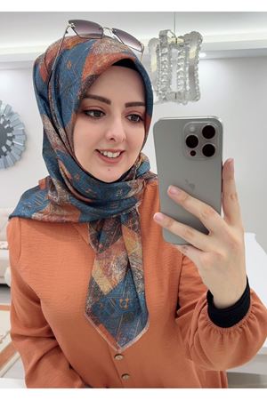 Rüya Koton Eşarp Meriç Modeli