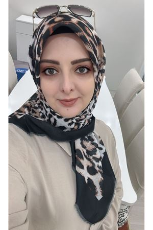 Rüya Koton Eşarp Leopar