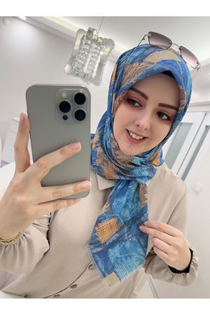 Rüya Koton Eşarp Nil Modeli 