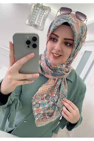 Rüya Koton Eşarp Berçin Modeli 