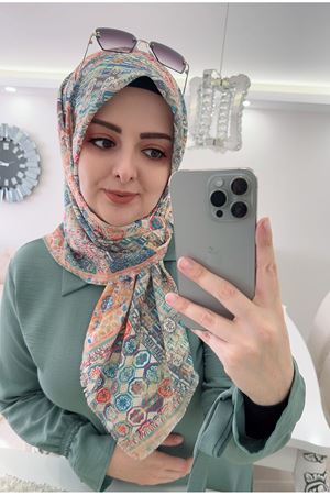 Rüya Koton Eşarp Berçin Modeli 