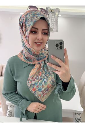 Rüya Koton Eşarp Berçin Modeli 