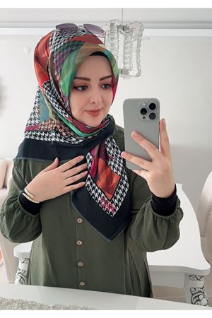 Rüya Koton Eşarp  Kazayağı