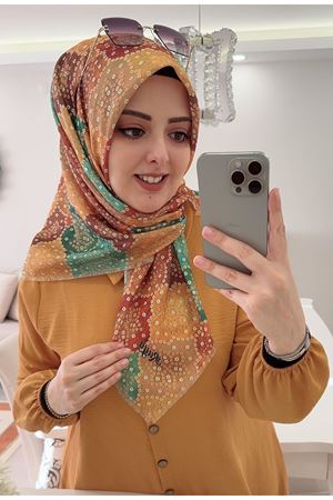 Rüya Koton Eşarp Güzin Modeli  