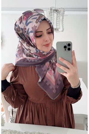 Rüya Koton Eşarp  Simay Modeli 