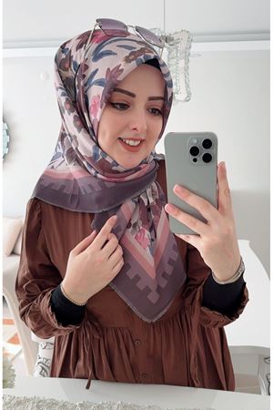 Rüya Koton Eşarp  Simay Modeli 