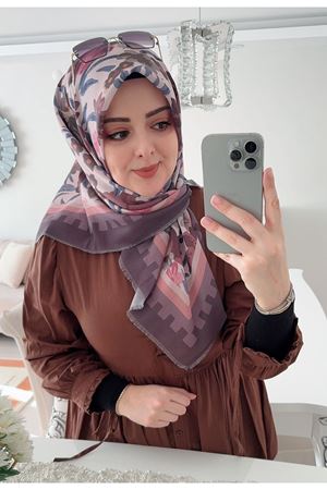 Rüya Koton Eşarp  Simay Modeli 