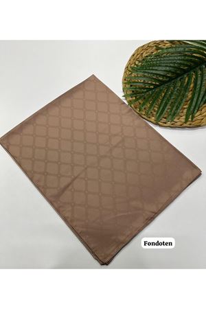 Kare Desen Jakar Şal Fondoten