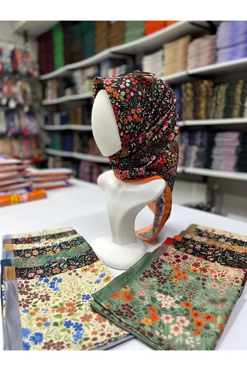 Buket Modeli Soft Eşarp Kod:11