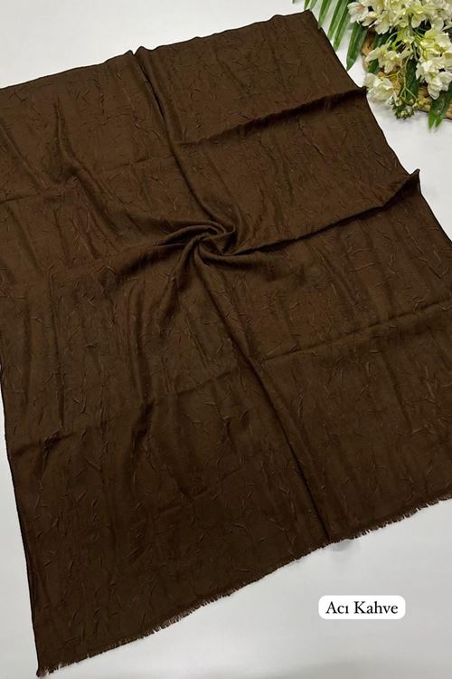 Bambu Kraş Şal  Acı Kahve