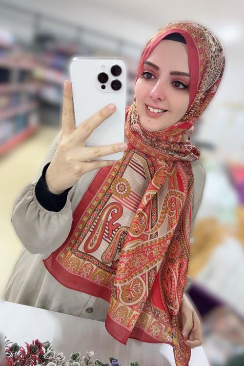 Valens Fresh Koton Şal (Etro Leopar Desenli)