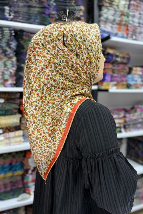 Levidor Kristal Eşarp Çıtır Çiçek Desen