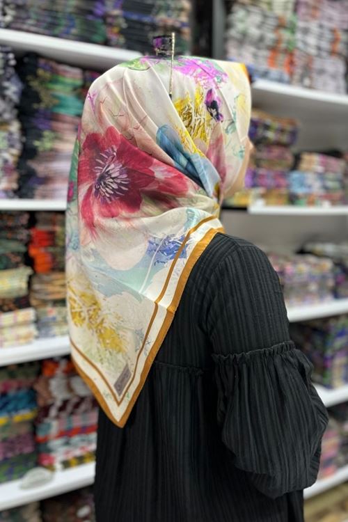 Belinda Digital Twill Eşarp 2555-10