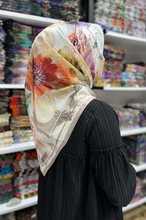 Belinda Digital Twill Eşarp 2555-6