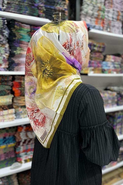 Belinda Digital Twill Eşarp 2555-11
