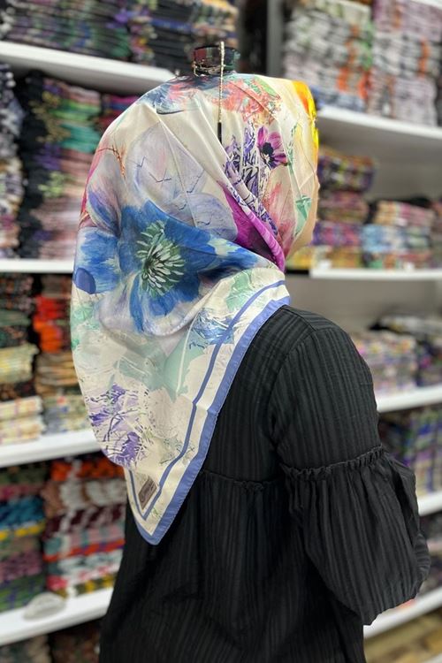 Belinda Digital Twill Eşarp 2555-13