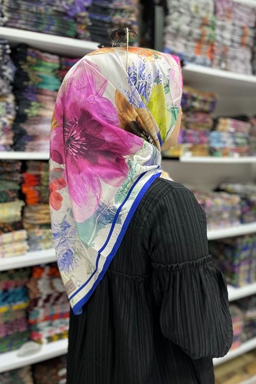 Belinda Digital Twill Eşarp 2555-12