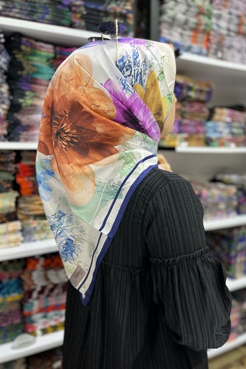 Belinda Digital Twill Eşarp 2555-2