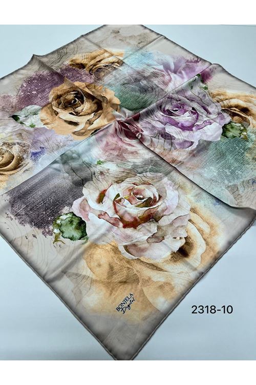 Bonjela Digital İpeksi Eşarp Kod: 2318-10