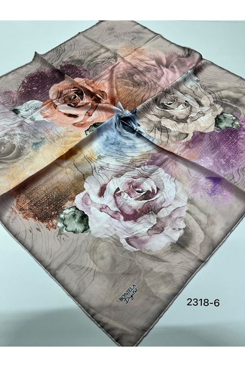 Bonjela Digital İpeksi Eşarp Kod: 2318-6