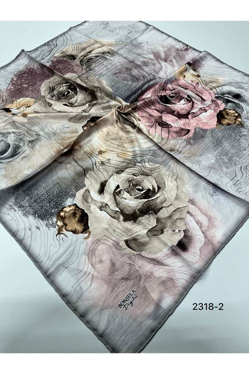 Bonjela Digital İpeksi Eşarp Kod: 2318-2