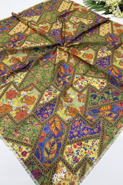 Rüya Koton Eşarp Mayda Modeli  