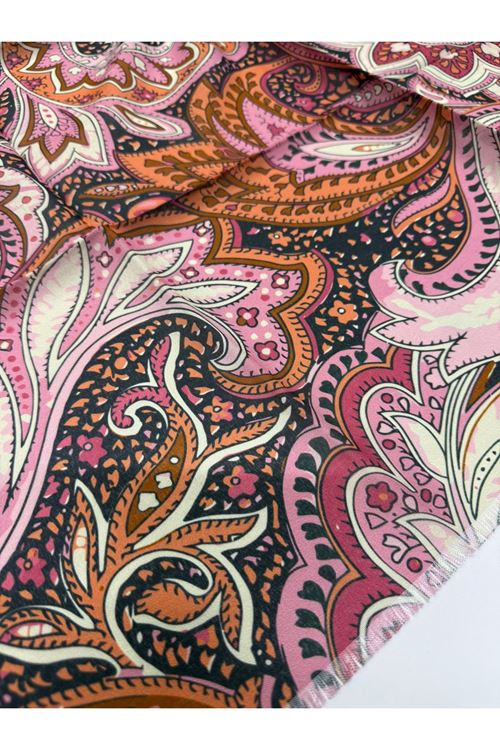 Rüya Koton Eşarp Etnik Desen