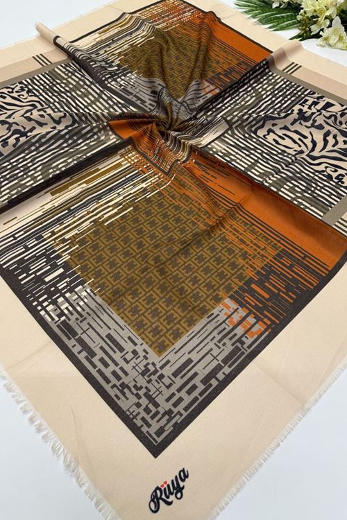 Rüya Koton Eşarp Zeren Modeli