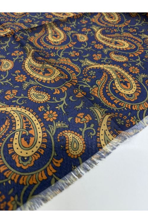 Rüya Koton Eşarp Etnik Desen 