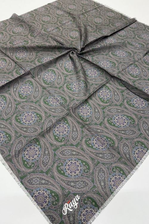 Rüya Koton Eşarp Etnik Desen 