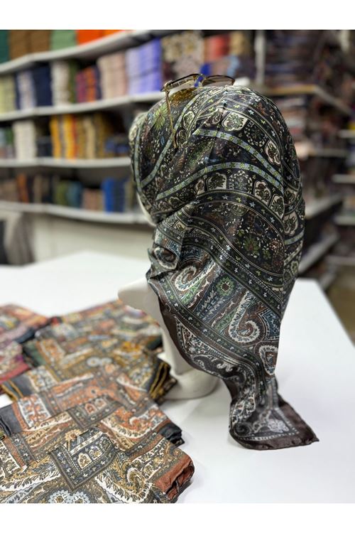 Levidor Kristal Eşarp ( Etnik-Etro) Kod:3150 