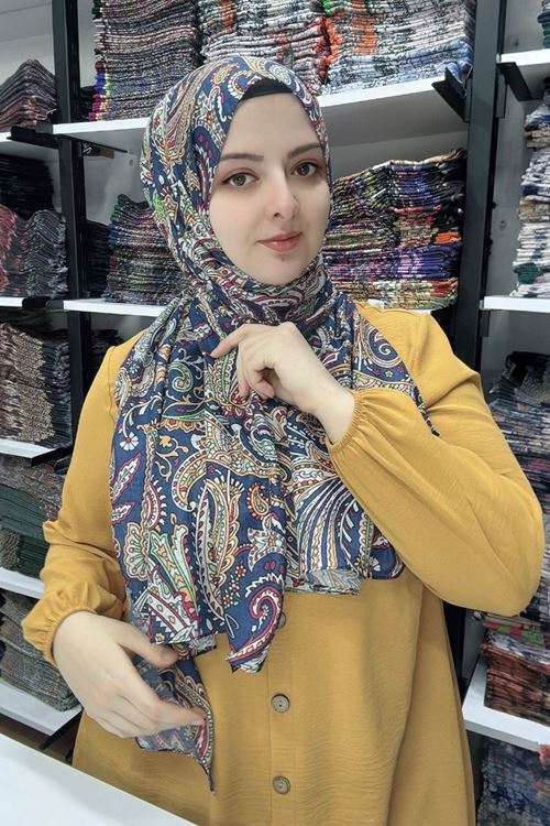 Valens Fresh Koton Şal (Etnik Desen) 