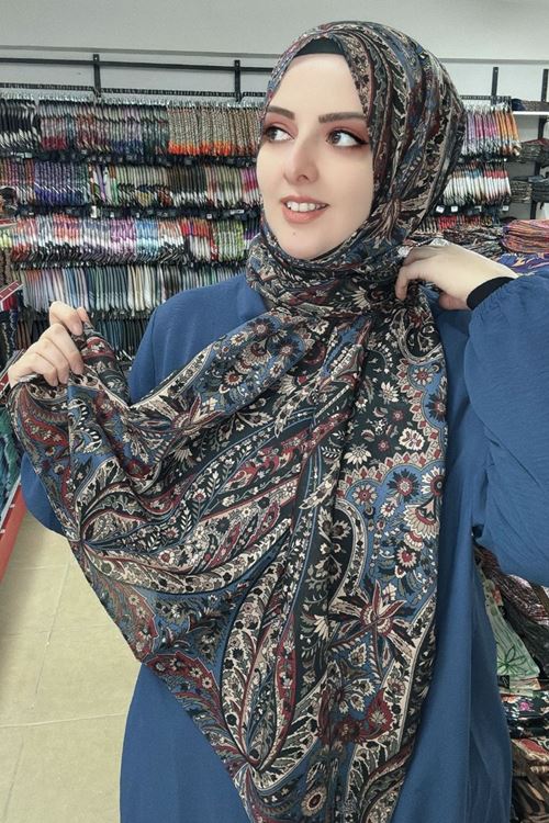 Valens Fresh Koton Şal (Etnik Desen)