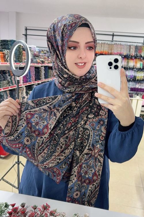 Valens Fresh Koton Şal (Etnik Desen)