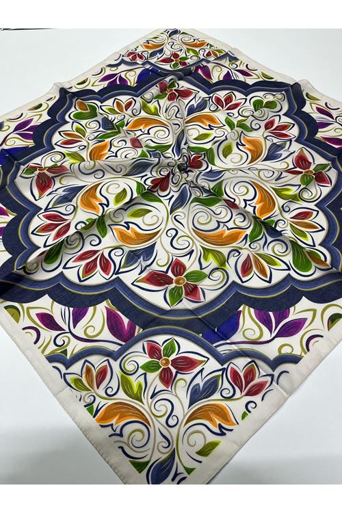 Asel Soft Eşarp (Çiçek Desen)   