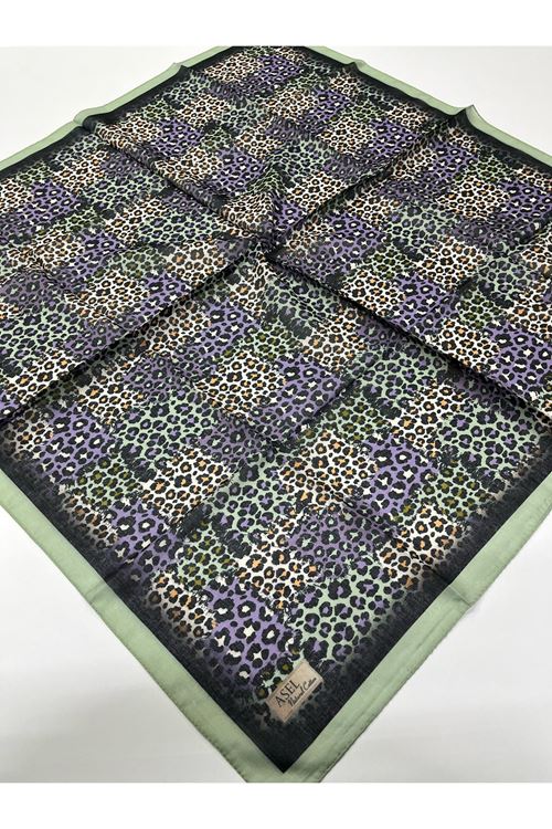 Leopar Desen Soft Eşarp