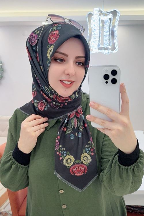 Rüya Koton Eşarp Gülce Modeli 